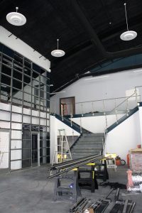 Thermal Insulation being sprayed on new construction