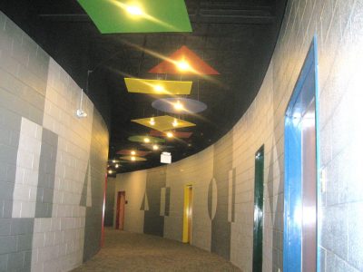 Johnson Chapel Hall way